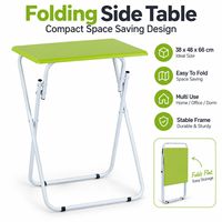 Table pliante pour téléviseur, table d'appoint compacte et peu encombrante pour canapé, ordinateur portable, collations, vente en gros, OEM, ODM, fournisseur en vrac, vente au détail