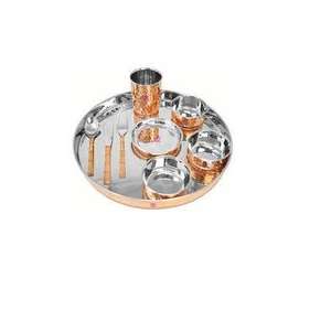 Juego de Vajilla Clásico Bold Blossom de Acero Inoxidable Color Cobre, Accesorios de Cocina para 3 Tazones de Vidrio, Aptos para Uso con Alimentos - Product Image 6