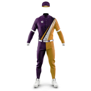 Uniformes de Béisbol Personalizados con Serigrafía, Transpirables, de Secado Rápido, Anti-UV, 100% Poliéster, Camisetas Económicas - Product Image 2