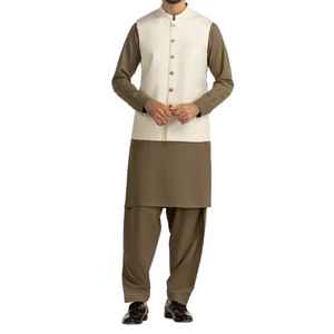 Chalecos para Hombre de Color Sólido, Nuevos Diseños 2026, Bajo MOQ, Precios al por Mayor, Ropa Exterior para Eid, Chalecos para Adultos - Product Image 1