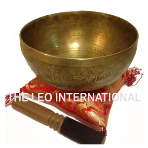 Bol chantant en métal artisanal traditionnel pour la méditation, la guérison, le yoga, la pleine conscience et la relaxation - Product Image 2