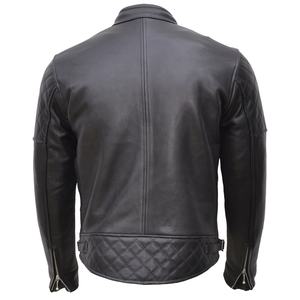 Veste de moto en cuir de vachette pour hommes de qualité professionnelle haute coupe-vent grande taille Design vente de saison d'hiver pour l'été/hiver - Product Image 2