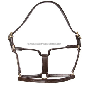 Équipement d'équitation réglable, licol pour cheval, bride en cuir de vache, licol pour cheval, tête de licol, équipement d'équitation, accessoires équestres - Product Image 6