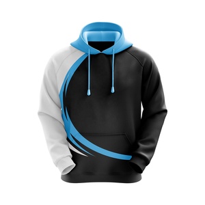 Sweat à capuche de Sublimation 100 Polyester, personnalisé 100% Polyester pour pull, impression complète - Product Image 1