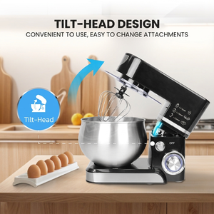 Giant 5.0L 1000W 6-Speed Professional Stainless Steel Stand Mixer by Gmax FM-205A - Product Image 4