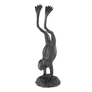 Sculpture en fer de luxe haut de gamme pour hôtels de charme, sculpture artistique en métal pour villas modernes, sculpture polie moderne - Product Image 3