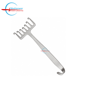 Coronal Brow Lift Retractor 7 Prong Stainless Steel Surgical Tissue Retractor for <b>Plastic</b> and Facial Surgery - <b>Hooks</b> & Retractor - Product Image 6