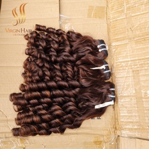 Paquetes de cabello vietnamita de donante crudo de cabello hinchable de alta calidad de Virgin Hair Vietnam - Product Image 4
