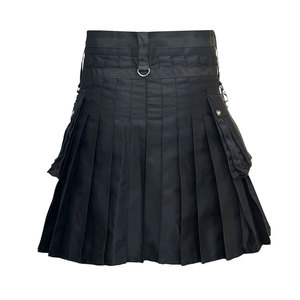 Kilt écossais moderne pour hommes, motif drapeau et patte d'ours, kilt utilitaire tendance, vente en gros 2026 - Product Image 3