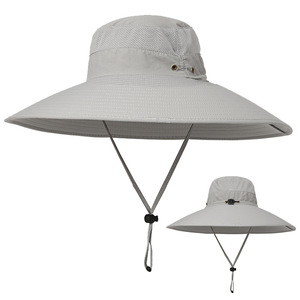 Sombreros de Pesca y Escalada con Protección Solar, Sombreros de Pescador con Estampado Personalizado, Sombreros de Ala Ancha de 15 cm, Sombrero de Sol Impermeable con Cordón - Product Image 4