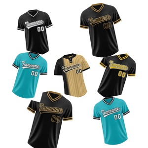 Nuevo Conjunto de Camisetas Uniformes de Alta Calidad Estilo Mexicano Transpirables Deportivas Unisex Personalizadas de Béisbol con Impresión Digital 100% - Product Image 4