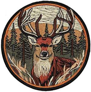 Custom Embroidery <b>Patch</b> Premium Fabric Threadwork Badge Wholesale Iron On Sew On for Jackets Hats <b>Backpacks</b> Clothing Decorative - Product Image 2