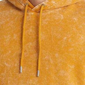 Cotton High Quality Acid Wash Pullover Hoodie Men Custom Logo Fleece Winter Wholesale Hoodie For Men Best Price - Product Image 6