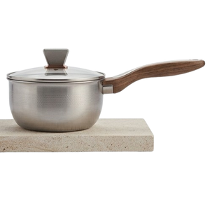 Stainless Steel Cooking <b>Pot</b> for Commercial Stir Sauce <b>Pans</b> Round Bottom High Selling Kitchen Cookware Direct From India - Product Image 4