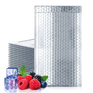 Buste Termiche Argentate 6,5 X 10,5 Pollici, Confezione da 10, Buste Metalliche Autosigillanti Impermeabili in Plastica - Product Image 1