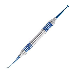 Kit profesional de instrumentos dentales con recubrimiento de plasma azul, juego de instrumentos de limpieza con recubrimiento de plasma azul, raspador dental con recubrimiento de plasma azul - Product Image 4