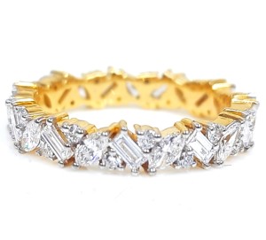 Anillo de Compromiso con Diamante Cultivado en Laboratorio, Certificado por IGI e Ingemco, Colección para Mujer, Precio al por Mayor en India - Product Image 1