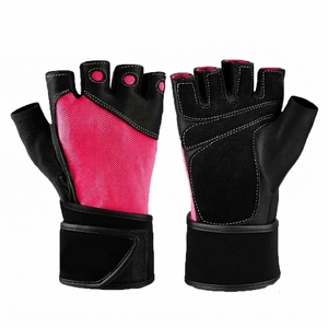 Gants de sport demi-doigts personnalisables avec logo, respirants et doux, pour cyclisme, musculation et fitness – Vente en gros - Product Image 3