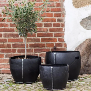 Cesta de Caucho Reciclado al por Mayor para Troncos de Madera, Mantas y Macetas Hechas a Mano para Interiores y Exteriores de Vietnam - Product Image 3