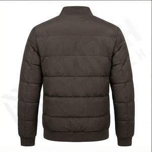Veste bouffante à manches longues pour hommes de haute qualité pour l'hiver manteau à bulles extérieur à prix raisonnable avec canard de décoration de broderie - Product Image 3