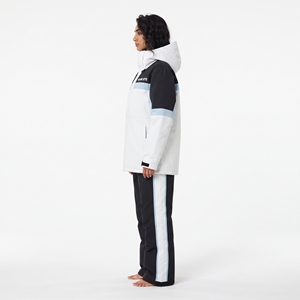 Traje de esquí impermeable para mujer, ropa de invierno gruesa, cálida y resistente al viento, ropa deportiva para exteriores con cremallera única - Product Image 2