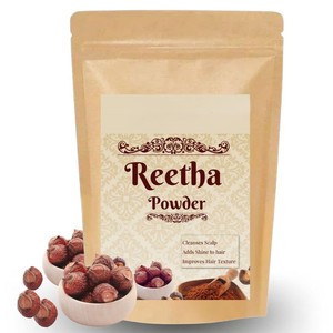 Poudre d'Amla, Reetha, Shikakai, Bhringraj et Hibiscus 100% pure et naturelle pour la croissance et les soins des cheveux, OEM/ODM, d'Inde. - Product Image 4