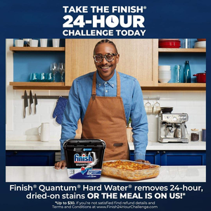 Cápsulas para Lavavajillas Finish Quantum, Detergente para Lavavajillas Sin Enjuague Previo, Elimina las Manchas y Grasa Secas de 24 Horas - Product Image 2