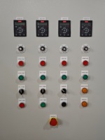 Boîtier de distribution électrique en acier basse tension IP54, très vendu, armoire de commande murale anti-effraction RAL7035