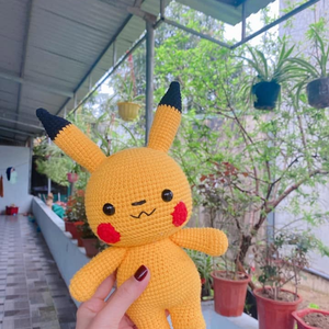Muñeco de Ganchillo con Forma de Margarita Amarilla, Juguete de Peluche Amigurumi Hecho a Mano, Relleno de Algodón, Animal de Peluche Personalizado, OEM, Venta al por Mayor, Vietnam - Product Image 3
