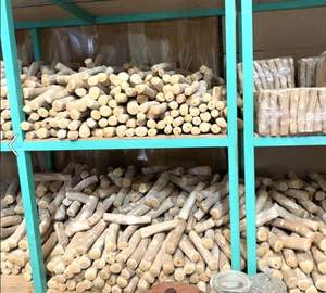 Bâton à mâcher en bois naturel pour chiens fabriqué à partir de bois de café véritable soutient l'hygiène buccale procure un long plaisir de mastication pour les animaux de compagnie - Product Image 4