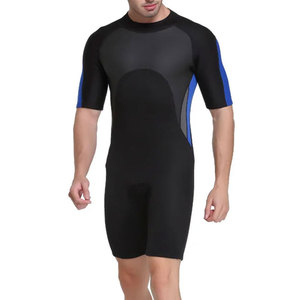 Factory Customized Logo New Design Men's One Piece Reversible Quick Dry Waterproof Spandex/Polyester Beach Swimming Suit - Product Image 4