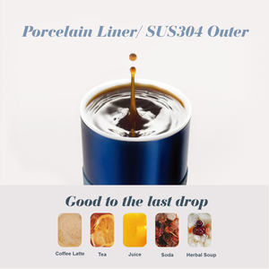 (Örnek sipariş) yeni trend toptan spor iç porselen ile içecek Tumbler paslanmaz çelik/dış SUS 304 vakum yalıtımlı - Product Image 3