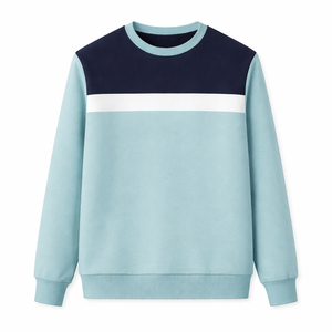 Sweat-shirt personnalisé 100% coton molletonné respirant 250g, fabricant OEM, style vintage décontracté, col rond, hiver, unisexe, streetwear - Product Image 1