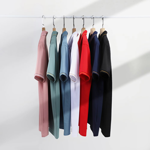 T-shirt décontracté à manches courtes pour hommes, personnalisé avec logo, tricoté, imprimé ODM, multicolore, respirant et anti-plis, de haute qualité - Product Image 4