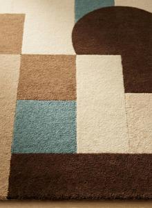 Alfombra de Lana Premium Hecha a Mano, Moderna, Abstracta, Antideslizante, para Sala de Estar, Dormitorio, Hotel, Decoración del Hogar - Product Image 6