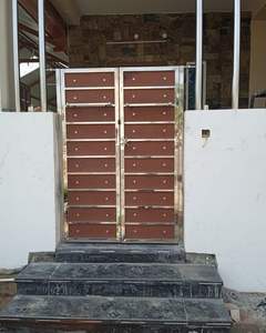 โครงประตูเหล็กกล้าไร้สนิมแบบหนาพิเศษ ออกแบบมาเพื่อความปลอดภัยสูง ทนทานต่อสภาพอากาศ และเหมาะสำหรับการใช้งานกลางแจ้งทุกวัน - Product Image 4