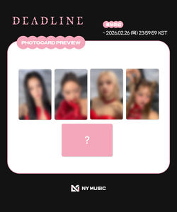 BLACKPINK - 3ème mini-album [DEADLINE] (Version SILVER/LISA) (Précommande/photocard POB inclus) Photocard Musique K-Pop - Product Image 2