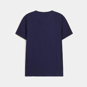 T-shirt personnalisé en coton délavé style streetwear, coupe oversize vintage noire pour homme, vente en gros - Product Image 3