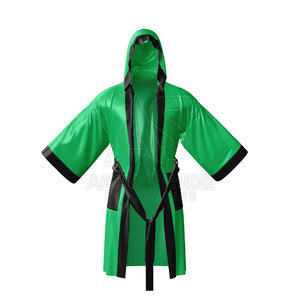 Superior Build High Quality <b>Boxing</b> <b>Robes</b>-Lightweight Eco-Friendly Polyester Relaxed Comfort Customizable Options Wholesale Price - Product Image 3