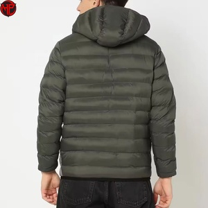 Customized <b>Winter</b> Unisex Casual Puffy Bubble Coated <b>Jacket</b> <b>Waterproof</b> Breathable Windproof Hooded Embroidery Men Puffer <b>Jacket</b> - Product Image 6