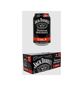 Venta al por mayor Premium Jack Daniels Cola 330ml Bebida con sabor a whisky Licores importados a precios competitivos - Product Image 2