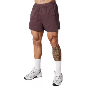 Pantalones Cortos Deportivos Casuales de Verano para Hombre, 2 en 1, para Correr, Hacer Ejercicio, Entrenamiento, Gimnasio, de Secado Rápido, Lona 100% Poliéster - Product Image 1