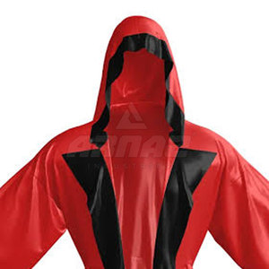 Batas de boxeo a precio económico con construcción de satén, detalles personalizados y ajuste cómodo para sesiones de entrenamiento. - Product Image 5