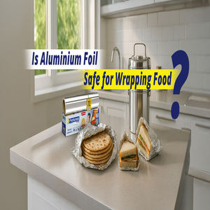 Nouvelle Arrivée 2026 Rouleaux de Papier Aluminium Alimentaire Doux et Enduit de Marque BK pour Usage en Cuisine et Stockage Alimentaire - Product Image 2