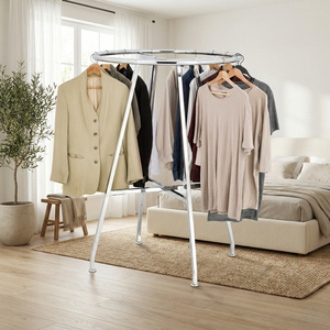 Perchero Metálico Resistente Moderno de 3 Ganchos, Soporte de Exhibición de Ropa OEM/ODM de Taiwán, Perchero Industrial de Alta Resistencia - Product Image 1