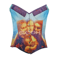 Proveedor de Corsés con Estampado de la Mona Lisa