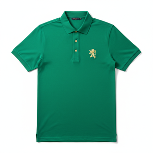 Camiseta Personalizada al por Mayor con Logotipo Frontal para Hombre, Tejido de Punto, Absorbente de Sudor, Diseño de Botones en Contraste, Camiseta Casual para Hombre - Product Image 6