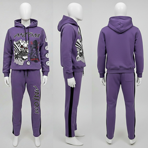 Ensemble de survêtement pour homme de haute qualité, OEM ODM, personnalisation de la marque, survêtement extensible pour homme, vêtements de sport performants - Product Image 1