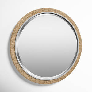 Espejo de pared plano de madera - Product Image 3