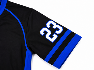 Camiseta de Fútbol Personalizada por Sublimación para Hombre - 100% Poliéster, Malla Transpirable, Secado Rápido, Manga Corta, Venta al Por Mayor - Product Image 4